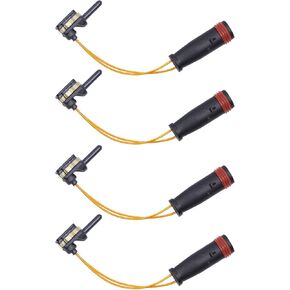 ApplianPar 4Pcs Front Rear Brake Pad Wear Sensor for Mercedes-Benz E350 W211 W220 C300 C350