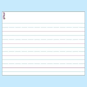 TREND Handwriting Paper Wipe-Off Chart, Classroom Decor, 17" x 22"