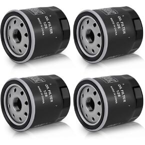 49065-0724 Oil Filter Replace 49065-7010 oil filter elment, for kawasaki FX850V FX801V FJ180V FH381-721V FH601-770D FX751-FX1000V Engine Models, AM107423 120-634 1016467, Pack of 4