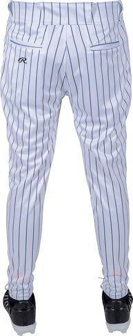 Rawlings Men's Pro 150 Series Pinstripe Baseball Pant | Jogger Fit | Youth Sizes | Multiple Colors in Saudi Arabia