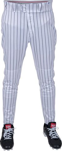 Rawlings Men's Pro 150 Series Pinstripe Baseball Pant | Jogger Fit | Adult Sizes | Multiple Colors in Saudi Arabia