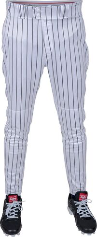 Rawlings Men's Pro 150 Series Pinstripe Baseball Pant | Jogger Fit | Adult Sizes | Multiple Colors in Saudi Arabia