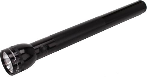 MagLite - S4D015 Heavy-Duty Incandescent 4-Cell D Flashlight in Display Box, Black in Kuwait