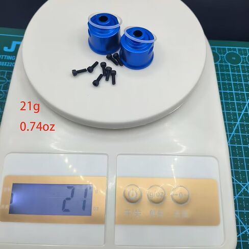 2Pcs Aluminum Differential Carrier for Traxxas Revo Erevo Slash 4X4 XO-1 E-Maxx T-Maxx Stampede 4x4 Rally VXL 4-Tec 2.0 Telluride 4X4 3978 5383 Upgrade Parts Blue in Saudi Arabia