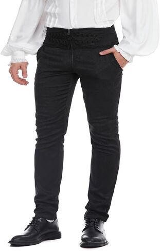 Medieval Gothic Vintage Style Pants with Individual Patterns and Comfortable Fabrics in Saudi Arabia