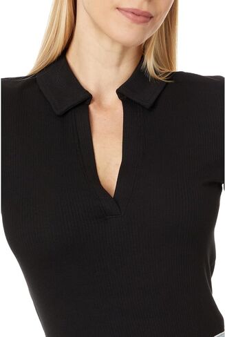 Madewell Women's Modal Rib Short Sleeve Polo in Saudi Arabia