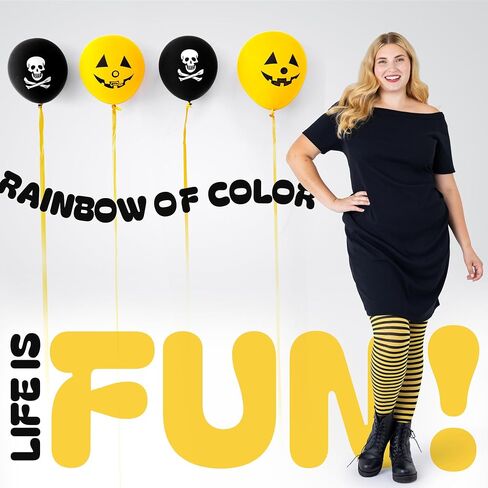 Womens Plus Size Striped Tights Bold Costume Halloween Stockings in Kuwait