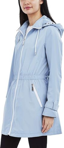 Laundry by Shelli Segal Women's Zip Front Anorak Windbreaker in Saudi Arabia
