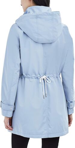 Laundry by Shelli Segal Women's Zip Front Anorak Windbreaker in Saudi Arabia