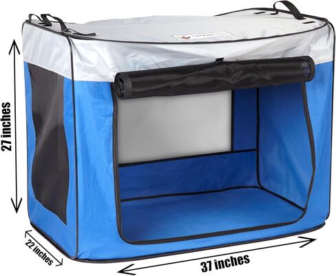 CoolerDog Pop Up Shade Oasis Dog Shade, UV Sun Protection, Medium, Blue in Kuwait