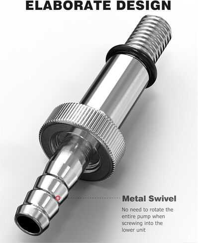 مضخة زيت تروس الوحدة السفلية، عبوة واحدة مناسبة لمعظم المحركات الخارجية للقوارب البحرية والزئبقية المتوافقة مع زجاجات الكوارت القياسية بفتحة 28 مم in Kuwait