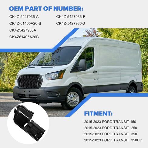 Transit fuel Door, Transit Fuel Filler door Assembly with white cover Compatible with Ford Transit 150 250 350(HD) 2015-2023,fuel tank filler door accessories for CK4Z-5427936-A CK4Z-5427936-F in Saudi Arabia