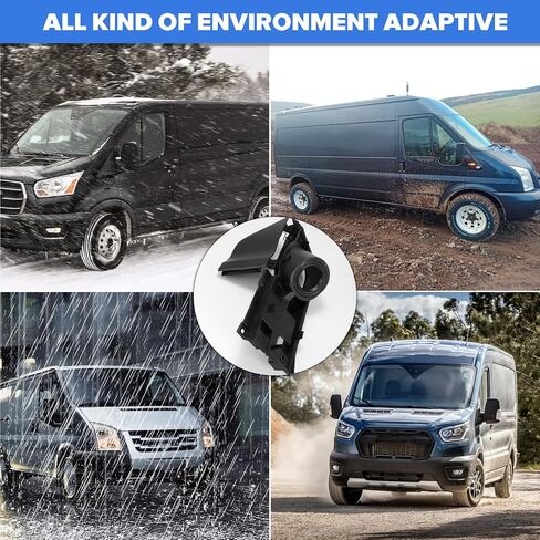Transit fuel Door, Transit Fuel Filler door Assembly with white cover Compatible with Ford Transit 150 250 350(HD) 2015-2023,fuel tank filler door accessories for CK4Z-5427936-A CK4Z-5427936-F in Saudi Arabia