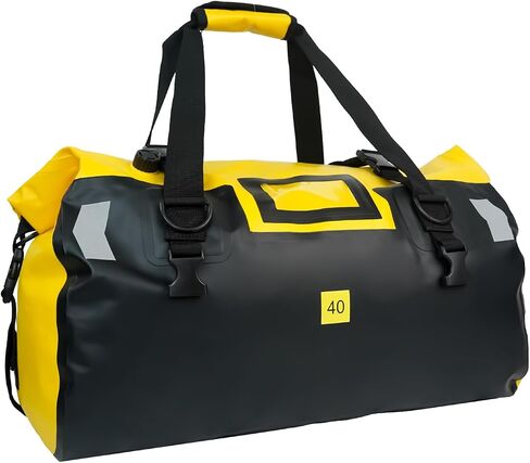 Motorcycle Dry Bag,motorcycle tail bag,waterproof motorcycle bag 40l storage,motorcycle bags for back seat for camping gear, heavy duty duffle bag,Motor Saddle Bag Rear Rack Trunk Motor Accessories in Saudi Arabia