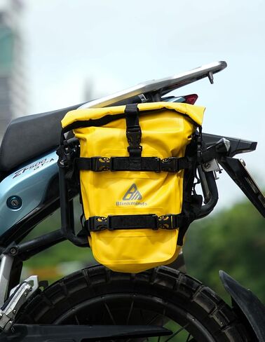 Motorcycle Dry Bag,motorcycle tail bag,waterproof motorcycle bag 40l storage,motorcycle bags for back seat for camping gear, heavy duty duffle bag,Motor Saddle Bag Rear Rack Trunk Motor Accessories in Saudi Arabia