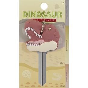 Key Cover/Key Caps/Key Holder/Keycaps - Cute Animal Pet Faces (Tyrannosaurus Dinosaur)