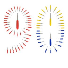 90PCS Replacement Blades,60PCS 45°Standard Blades, 15PCS 30°Fine Point Blades and 15PCS 60°Deep Cut Blades