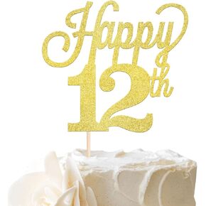 1 حزمة Happy 18th Cake Topper أسود لامع رقم 18 ثمانية عشر كعكة عيد ميلاد اختيار الزينة للبهجة حتى 18 سنة من العمر 18 عيد ميلاد الزفاف الذكرى السنوية لوازم الحفلات باللون الأسود in Kuwait