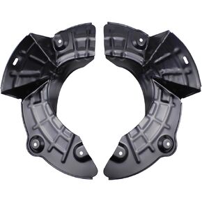 ApplianPar Front Driver and Passenger Side Brake Dust Shield for Ford F150 1997-2004, F250 1997-1999, Expedition 1997-2002, Lincoln Navigator 1998-2002 4WD