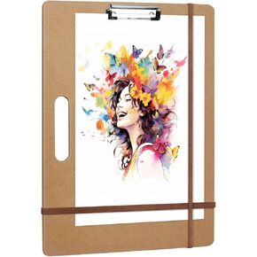 لوحة رسم توتاتا مقاس 13 × 17، لوحة رسم بمقبض، حافظة فنية محمولة للصياغة، تناسب حقيبة الفنان