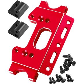 جزء ترقية الحاجز الأمامي RC لـ 1/10 Slash 2WD(VXL)، Rustler 2WD(VXL)، Stampede 2WD(VXL)، Bandit 2WD(VXL)، حاجز أمامي من سبائك الألومنيوم يقفز لأعلى، استبدال #2530، وردي