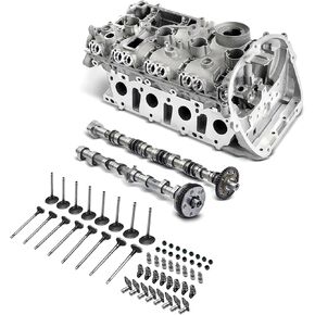 Complete Cylinder Head Assembly w/Camshaft Valves Springs Replacement for 2009-2015 Audi A4 A5 A6 Q5 TT 2.0L Part# 06H103064AC, 06H103064L, 06H109021K, 06H109022BG