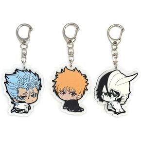 EBTY DREAMS Inc. - Set of 3 Bleac Acrylic Keychain Grimmjow, Ichigo v2