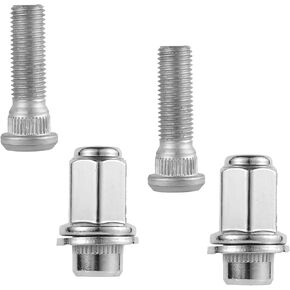 4pcs M12x1.5 Wheel Lug Stud Nut Set, Rear Wheel Tire Studs Fitment Tool Compatible with Toyota Corolla Camry 4Runner Celica RAV4 Avalon Lexus GS350 GX460 GX470 ES300 SC400 for 90942-01058