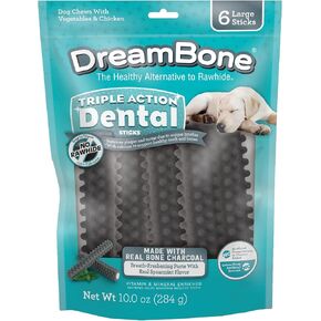 DreamBone Dream Kabobz, Rawhide-Free Chews for Dogs, 54 Count (3 Packs of 18 Count)