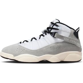 Nike Air Jordan 6 Rings Men's Shoes Anthracite/University Blue 322992-041 12