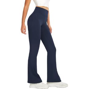 Women's Flare Yoga Pants High Waisted Flared Leggings Bootcut Workout Bell Bottoms Leggings Tummy Control