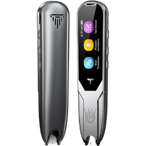 Translator Pen, Reading Pen for Dyslexia, Traductor De Voz Instantaneo, Pen Scanner Text to Speech Device, Scan Reader Pen OCR Digital Pen Reader, Wireless Translation Pen Scanner for Students Adults