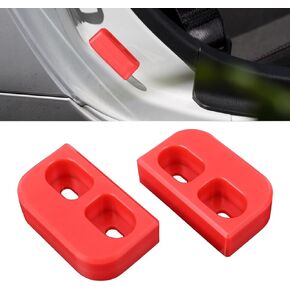 Canitu 2Pcs Black Door Lining Bushings Replacement,CNC Machined Door Bushing Kit Door Lining Bushings & Handling Replace Improves Stiffness for Mazda NA, NB, NC, ND,for MX-5 All Miata Generation