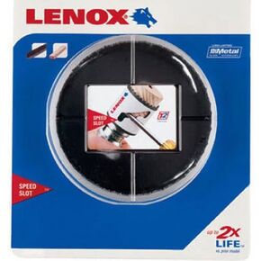 LENOX Tools Bi-Metal Speed Slot Hole Saw with T3 Technology, 2-3/4"