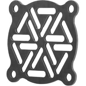 Alomejor RC Cooling Fan Cover Carbon Fiber 40x40mm RC Electric Motor ESC Cooling Fan Cover for RC Car Accessories