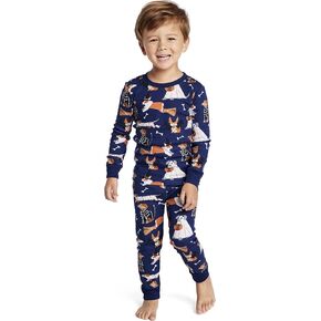 Gymboree,unisex-child,Gymmie Long Sleeve and Pant Cotton 2-Piece Pajama Sets