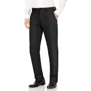 Heyfanee Men's Classic Fit Expandable Waist Dress Pants - 30" Inseam