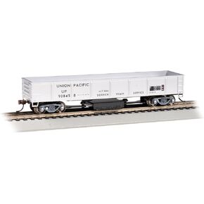 Bachmann Trains - 40’ Track Cleaning Gondola CAR - Union Pacific® #908458 - Maintenance of Way - Ho Scale