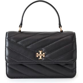 Tory Burch Women's Kira Chevron Mini Top Handle Chain Wallet