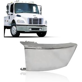 Black Metal Corner Bumper Cover Right Side compatible with 2003-2021 Freightliner M2 Business Class in Saudi Arabia