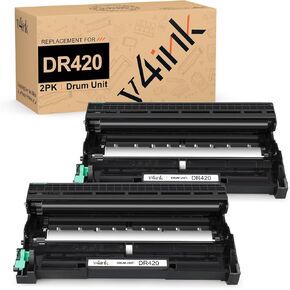V4INK 4PK Compatible TN-660 Replacement for Brother TN660 TN630 Toner Ink for Brother MFC-L2700DW HL-L2300D L2320D L2340DW L2360DW L2380DW DCP L2540DW L2520DW MFCL2740DW Tray_Toners_Cartridges_Printer