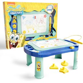 Lollipop Blippi Magnetic Writing Tablet for Kids – Ideal Baby & Toddler Toys – Magnetic Drawing Board with Stands, Pen, and Stamps – Blippi and Mika Inspired Learning Toys for Toddlers 3+