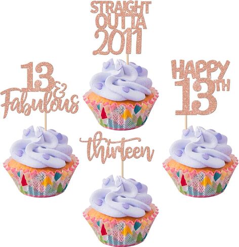 24 Pack Straight Outta 1975 Cupcake Toppers Happy 50th Birthday Fifty Awesome Since 1975 Cupcake Picks 50 Fabulous Cake Decorations for 50th Birthday Anniversary Party Rosegold in Kuwait