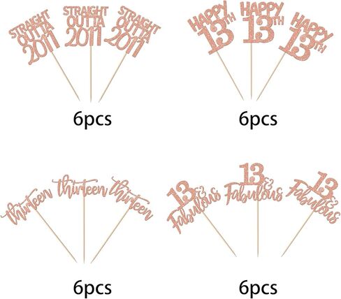 24 Pack Straight Outta 1975 Cupcake Toppers Happy 50th Birthday Fifty Awesome Since 1975 Cupcake Picks 50 Fabulous Cake Decorations for 50th Birthday Anniversary Party Rosegold in Kuwait