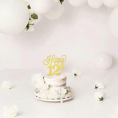 1 حزمة Happy 18th Cake Topper أسود لامع رقم 18 ثمانية عشر كعكة عيد ميلاد اختيار الزينة للبهجة حتى 18 سنة من العمر 18 عيد ميلاد الزفاف الذكرى السنوية لوازم الحفلات باللون الأسود in Kuwait