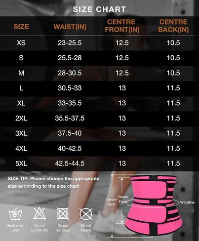 Waist Trainer for Women Long Torso Sauna Workout Waist Trainers Double Belts Neoprene Corset Waist Cincher Zipper Trimmer in Saudi Arabia