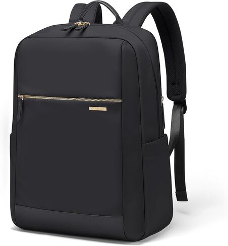 Laptop Backpack for Women - Business Travel Anti Theft Laptop Bag Backpack Water Resistant College Computer Backpacks for Men Women Fits 15.6 Inch Notebook (Apricot) in Kuwait
