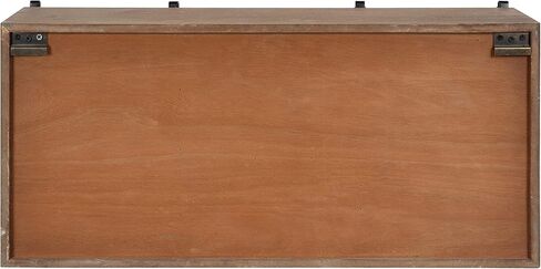 Kate and Laurel Cates Decorative Wood Wall Storage Cabinet with Two Sliding Barn Doors, Rustic Gray in Kuwait