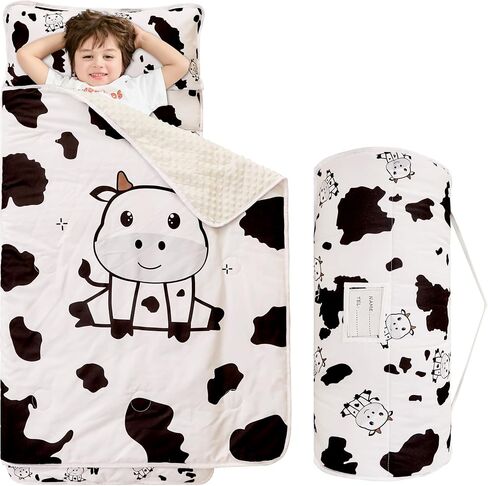 Viviland Toddler Kid Nap Mat for Preschool, Slumber Bag with Pillow and Blanket, Daycare Sleeping Bag Kindergarten Sleep Mat in Saudi Arabia