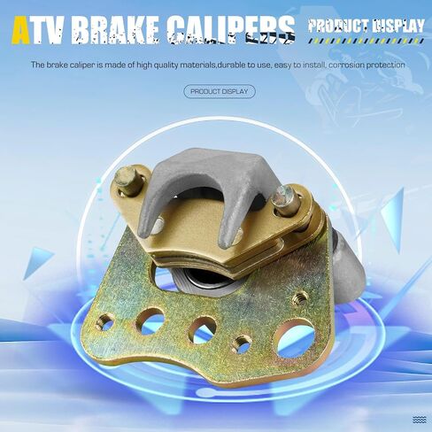 Front Left/Right Brake Calipers Set with Pads for Polaris Sportsman 335 400 500 600 700 Magnum 330 500 Magnum 325 Xplorer 400 Xpedition 425, Replace for 1910681 1910682, 2 Brake Calipers Set in Saudi Arabia